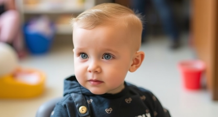 Baby Boy Hair Cutting Style